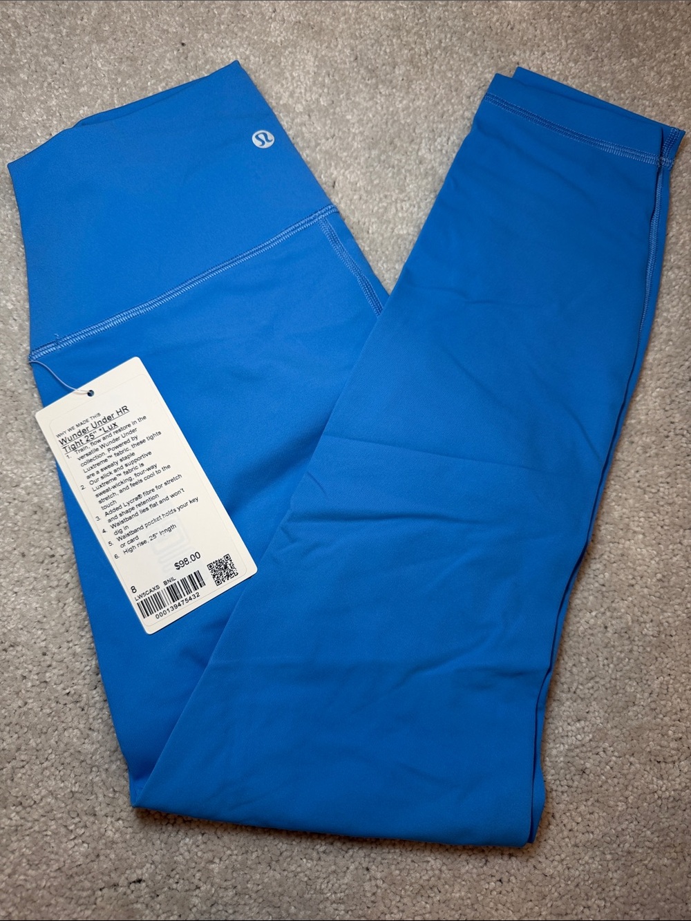 lululemon athletica Women's High-Rise Leggings - Bright Blue
